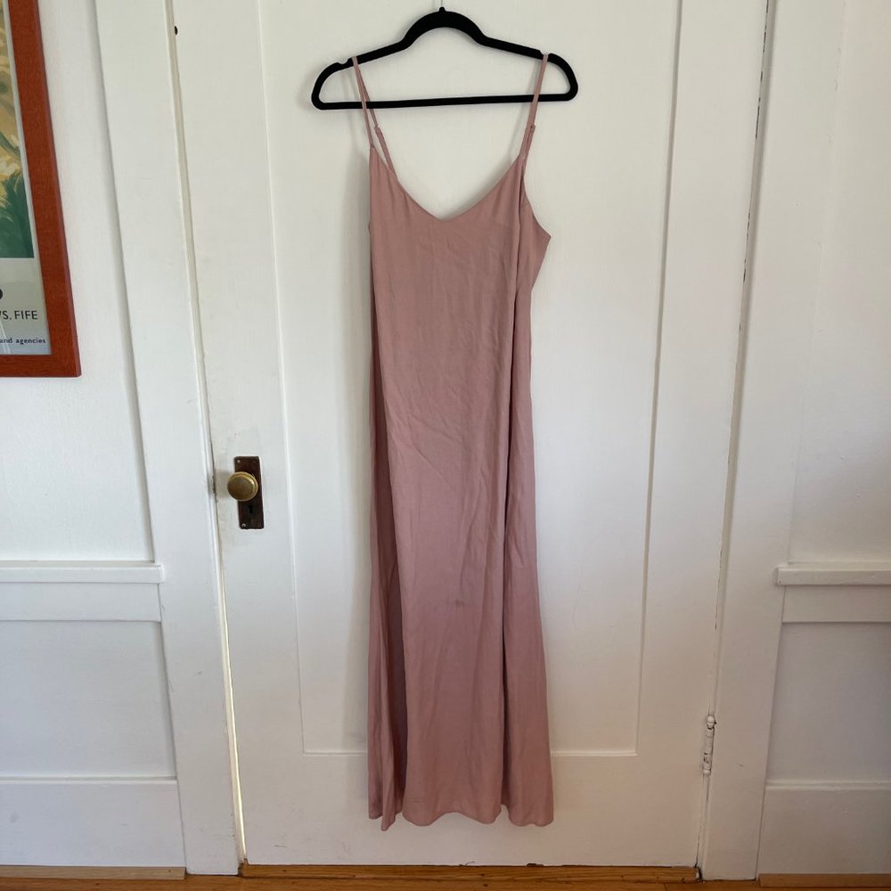 Reformation pink slip dress - size 6